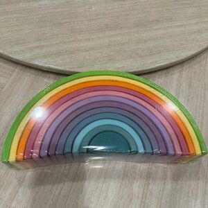 Colorful Wooden Rainbow Stacker